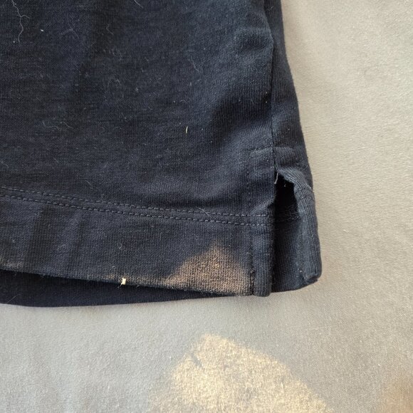 Lands End Direct Merchants Womens T-Shirt Size M 10-12 Black - Picture 3 of 8